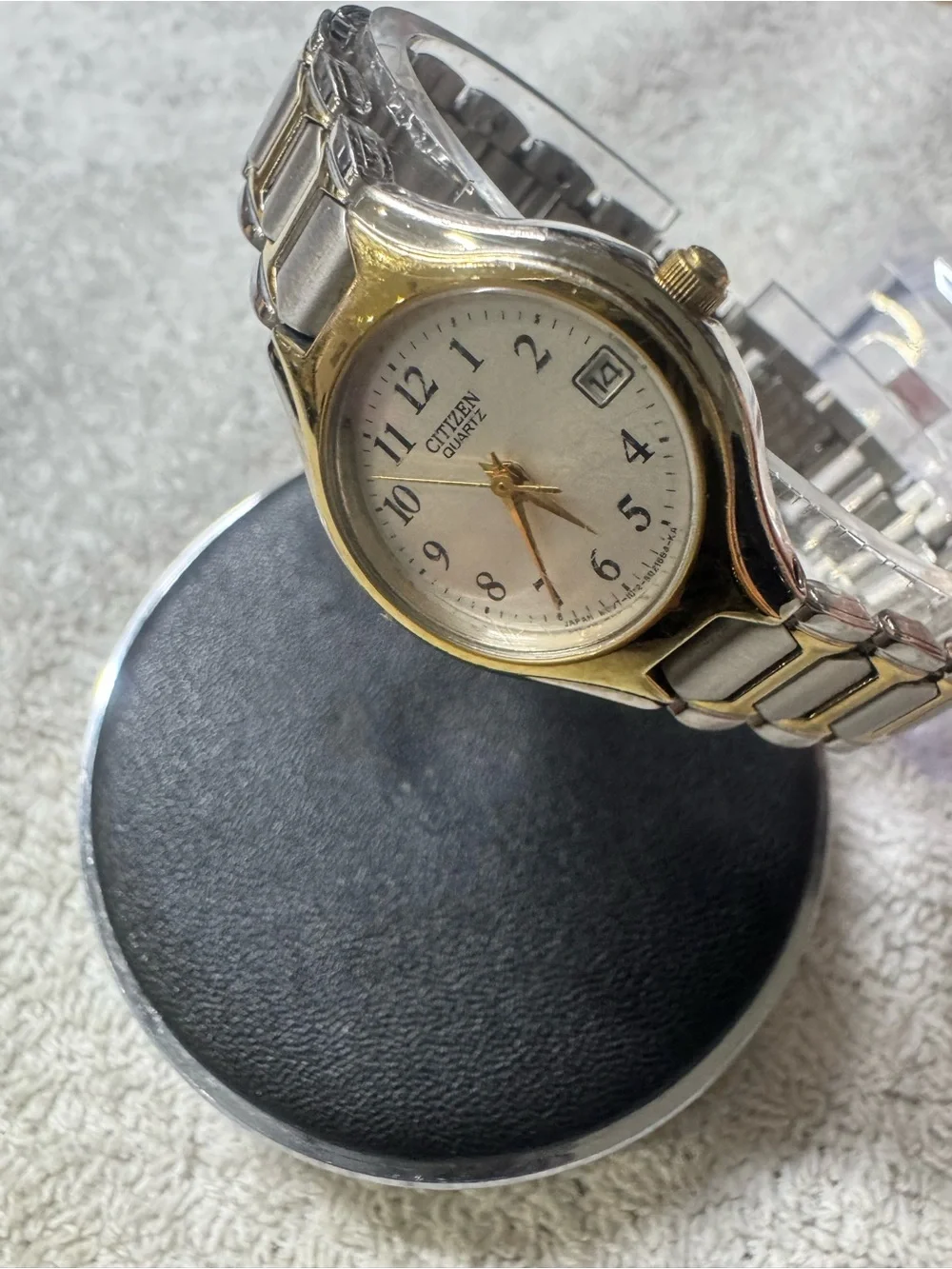 Citizen Two-Tone Gold and Silver Analog Quartz Watch